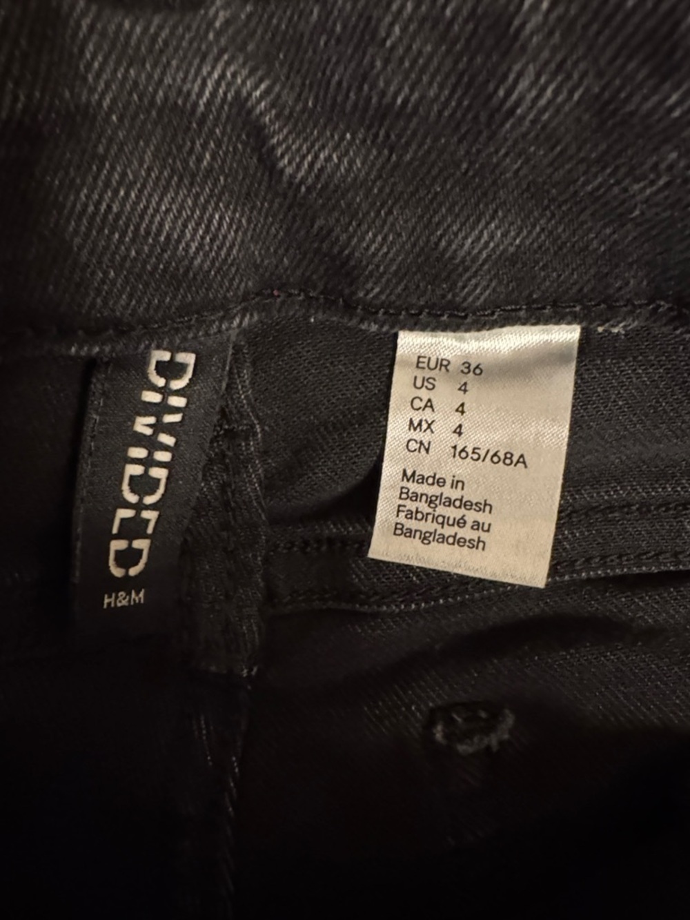 H&M Divided Low Rise Flared Leg Jeans - Picture 2 of 2